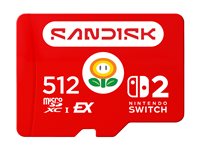 SanDisk - for Nintendo Switch 2 - flash memory card - 512 GB - microSDXC Express