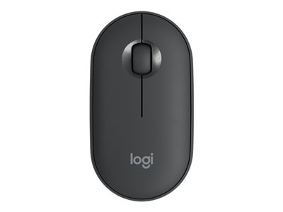 Logitech M350 mouse - Bluetooth, 2.4 GHz - graphite