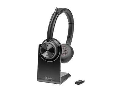 HP Poly Savi 7320 UC Stereo DECT Headset