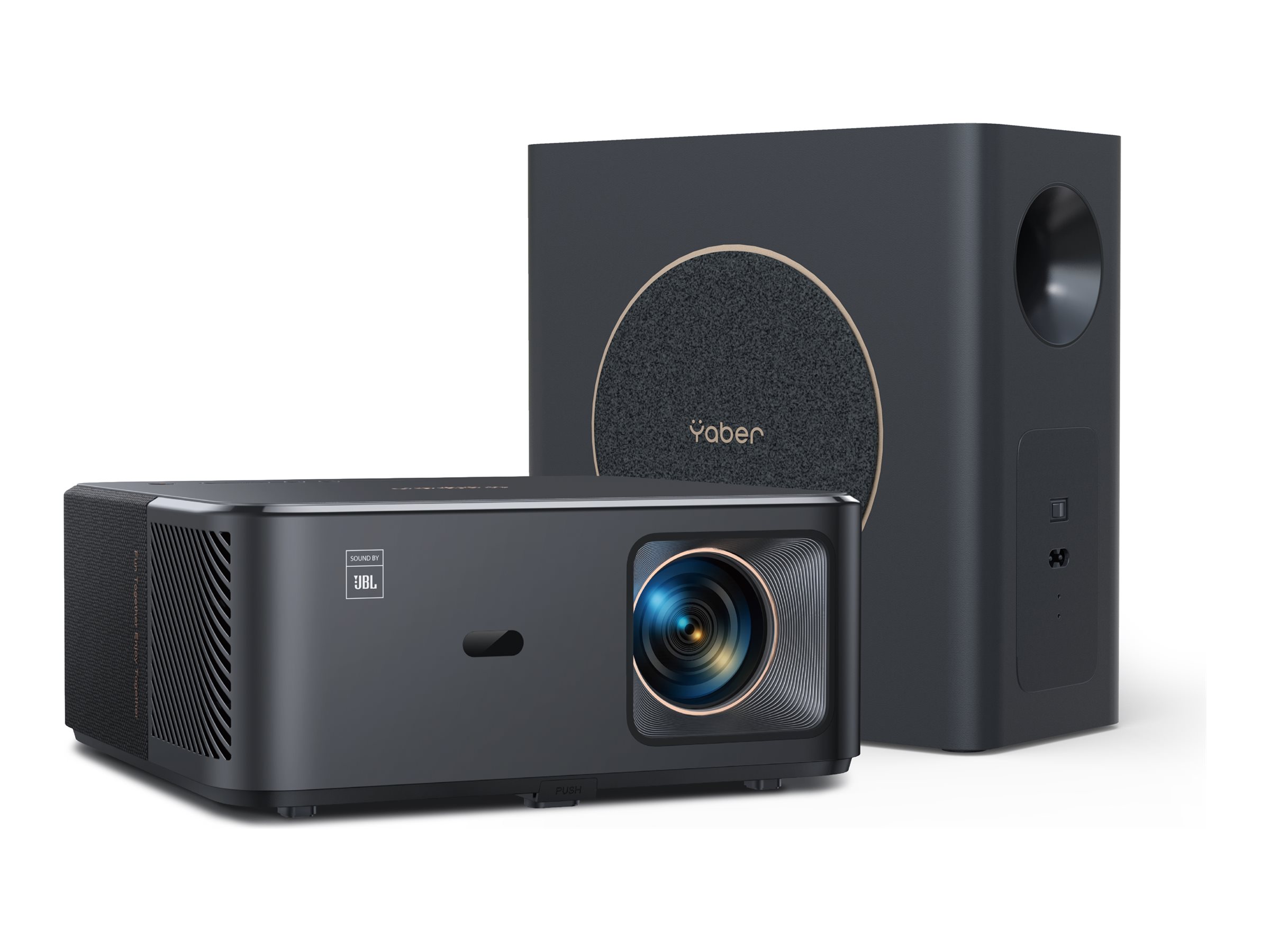 YABER K2S Pro LCD Projector with Subwoofer - CBK0004