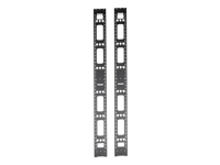 Eaton Tripp Lite Series 42U Rack Enclosure Server Cabinet Vertical Cable Management Bars