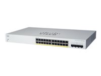 Cisco Business 220 Series CBS220-24FP-4X Switch 24-porte Gigabit  PoE+