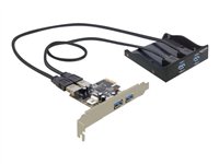 DeLock Front Panel 2 x USB 3.0  PCI Express Card 2 x USB 3.0 USB-adapter PCI Express 5Gbps