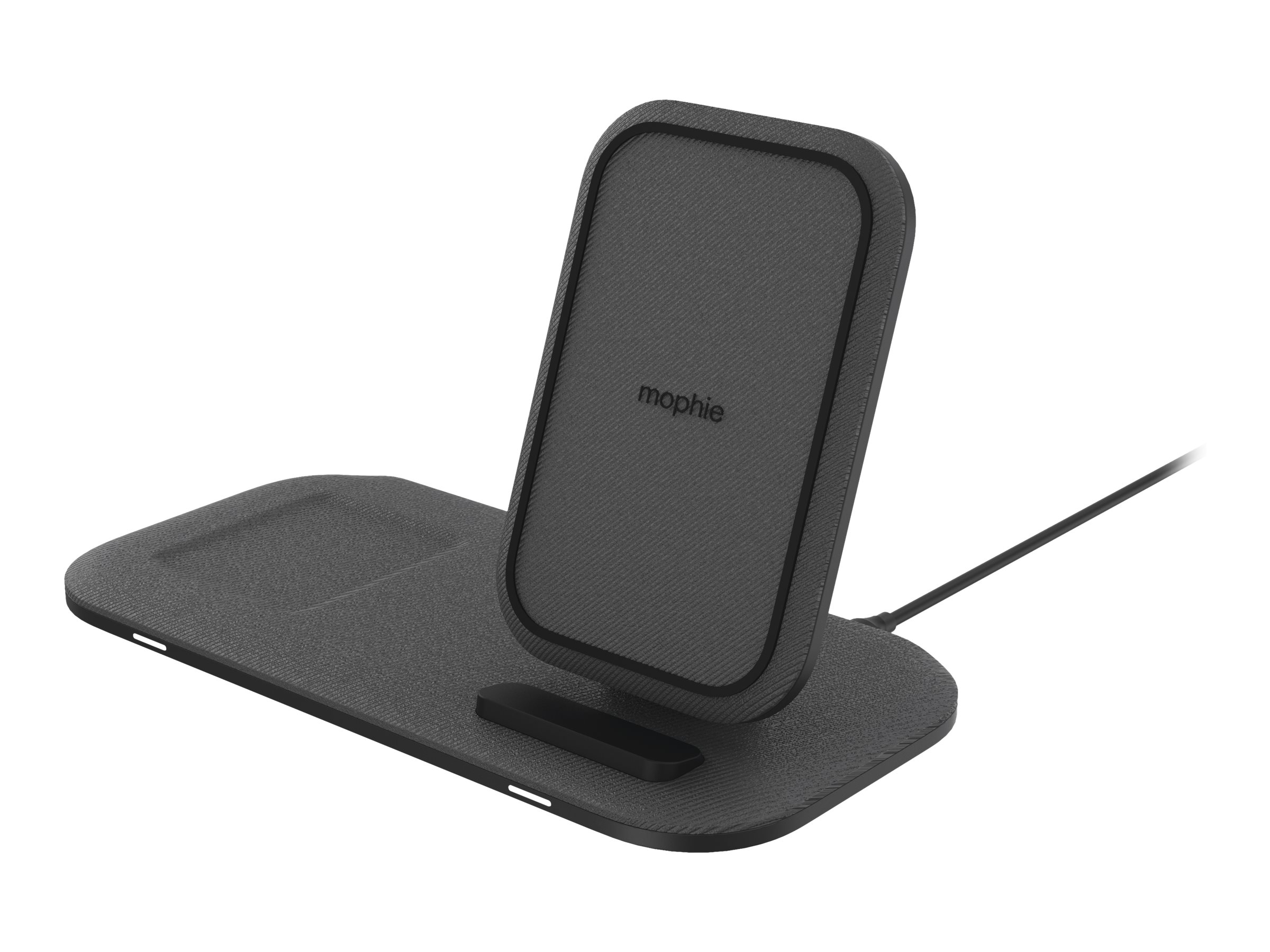 mophie Stand Plus wireless charging pad / charging stand, USB, 15 Watt