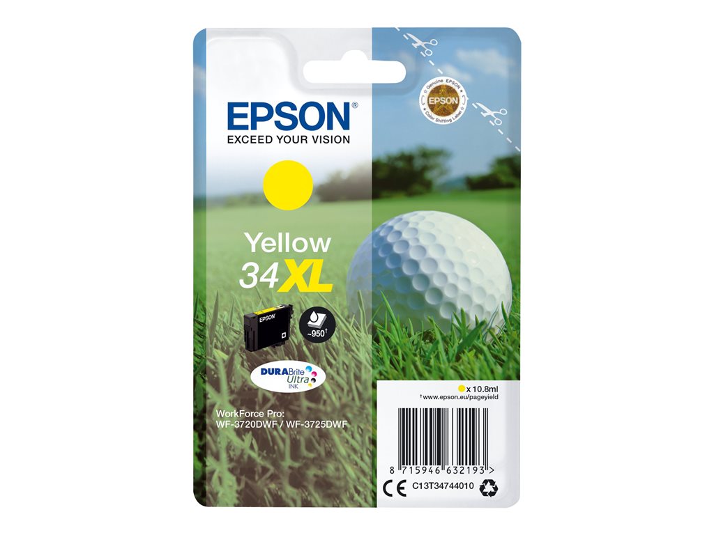 EPSON 2LB Singlepack 34XL Ink Yellow w/s