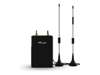 Milesight LoRaWAN UG56 gateway 802.11b/g/n Product shot Front 79200