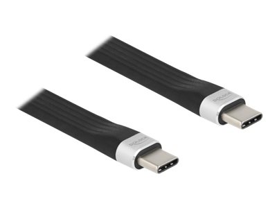 DELOCK USB 3.2Gen2 FPC Flachbandkabel USB Typ-C > C 13,5cm