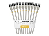Startech - Cordon de raccordement - RJ-45 (M) pour RJ-45 (M) - 15.2 cm 