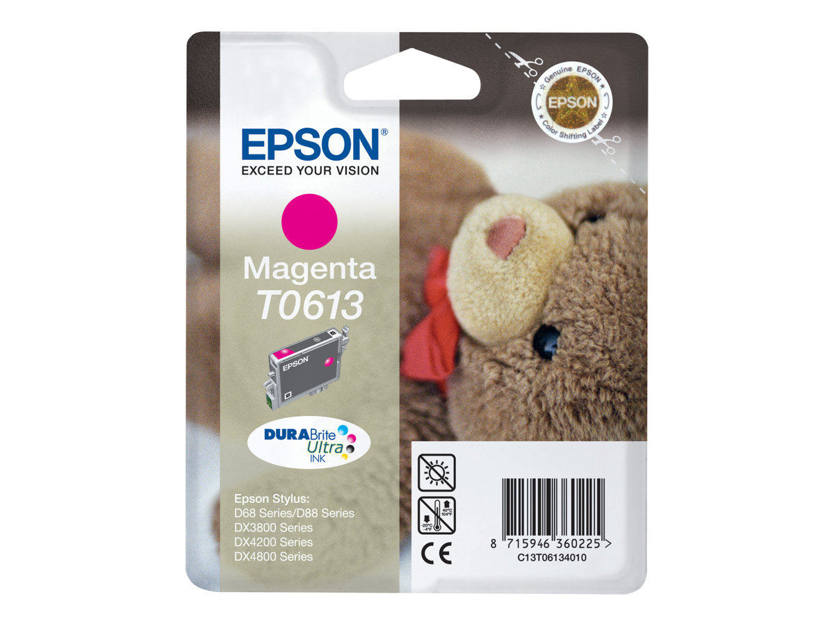 Epson T0613 - purpurová - originální - inkoustová cartridge – foto 3