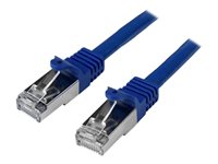 StarTech.com 5m Blue Cat6 / Cat 6 Shielded (SFTP) Patch Cable 5 m CAT 6 Kabel med afskærmning med folie og kobberfletning (SFTP 5m Patchkabel Blå