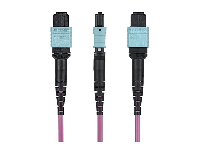 Startech - Cordon de raccordement - multimode MTP/MPO-12 (F) pour multimode MTP/MPO-12 (F) - 3 m 