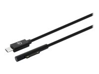 Manhattan USB Type-C kabel 1.8m Sort