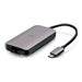 C2G USB C Docking Station with 4K HDMI, USB, Ethernet, and USB C