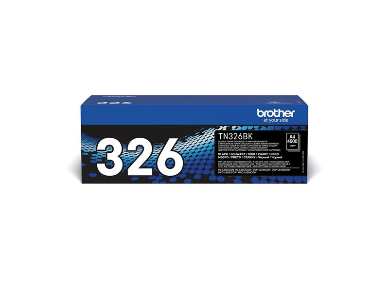 Toner TN326BK 4000 pages a 5% noir