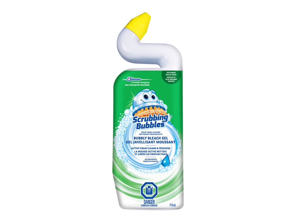 Scrubbing Bubbles Bubbly Bleach Toilet Bowl Cleaner - Rainshower - 710ml