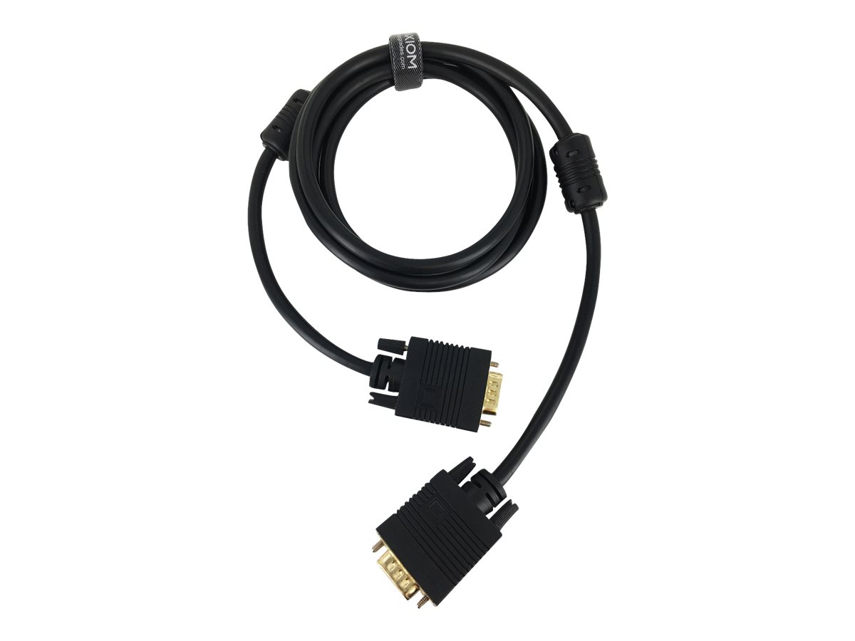 Axiom - VGA cable - HD-15 (VGA) (M) to HD-15 (VGA) (M)