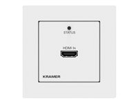 Kramer WP-789T/EU-80/86(W) Video/audio/infrarød/seriel forlænger