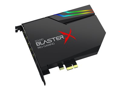Creative Sound BlasterX AE-5 Plus Sound card 32-bit 384 kHz 122 dB SNR 5.1 PCIe 