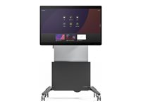Salamander FPS Series cart - Electric Lift - for interactive flat panel / touchscreen - graphite