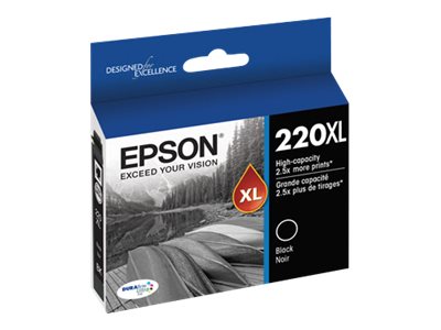 Epson 220XL Ink Cartridge - Black - T220XL120-S