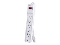 CyberPower CSB606W Essential surge protector AC 125 V output connectors: 6 white