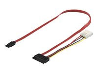 MicroConnect Seriel ATA-kabel Rød 50cm