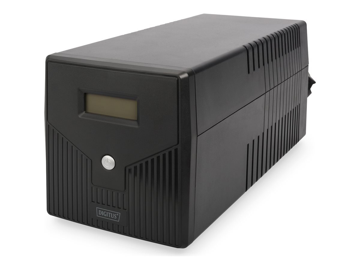 DIGITUS UPS 600 Watt 1000 VA 7 Product shot Right-angle 79850
