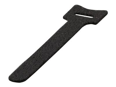 EFB Klettkabelbinder 10St/Pack,L:130mm B:12mm, schwarz