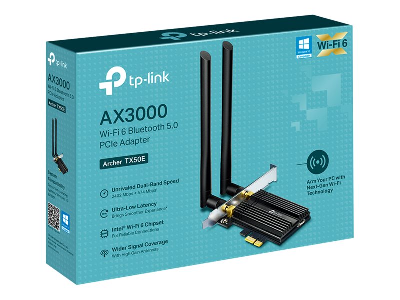TP-Link Archer TX50E - adaptateur rseau - PCIe