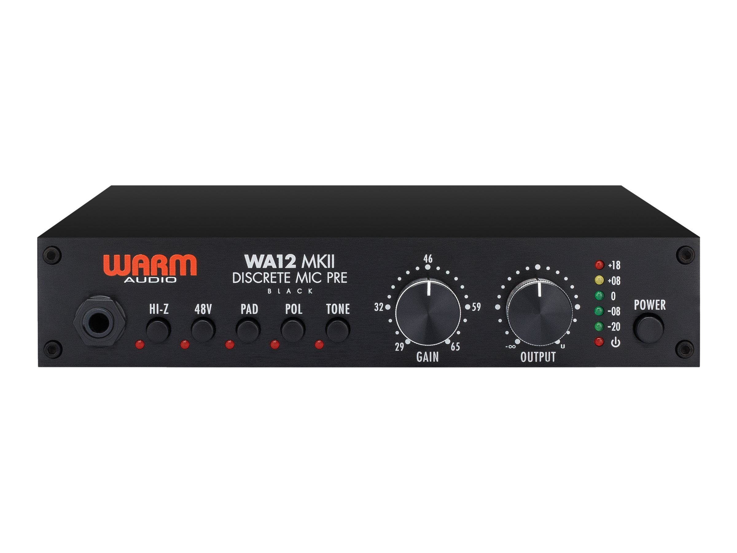 Warm Audio WA12 MKII Black préampli micro