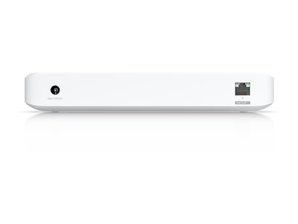 Ubiquiti USW Ultra switch 8 ports Product shot Back 78850