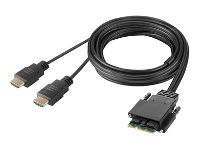Belkin Secure Modular HDMI Dual Head Console Cable Video cable TAA Compliant HDMI male  image