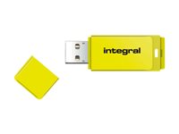 Integral Europe Neon USB 2.0 Flash Drive INFD16GBNEONYL
