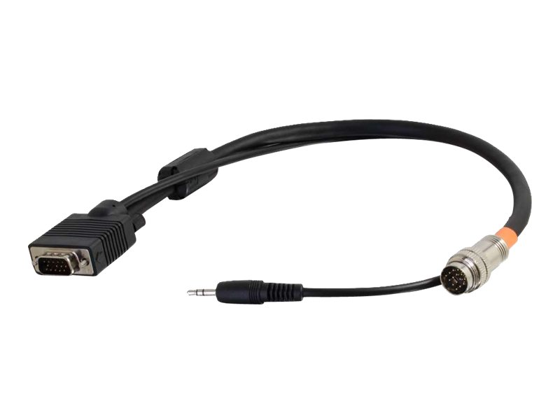 C2G RapidRun VGA (HD15) + 3.5mm Flying Lead