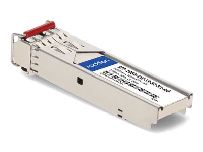 AddOn - SFP+ transceiver module (equivalent to: Alcatel-Lucent Nokia SFP-10GB-CW-59-80-N1)
