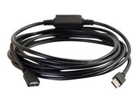 C2G USB A Male to A Female Active Extension Cable - Plenum, CMP-Rated