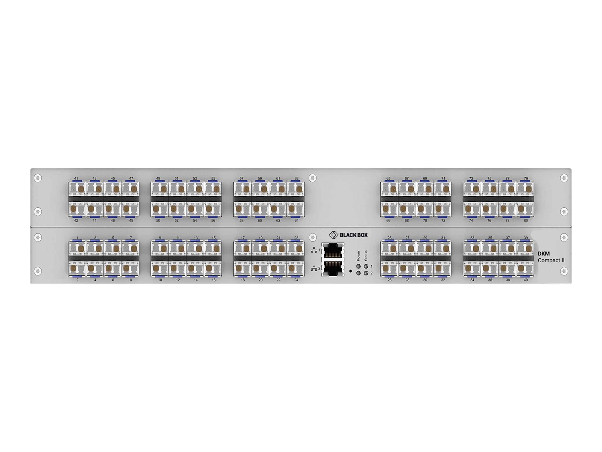 Black Box DKM Compact II KVM Matrix Switch ACXC80F-3G