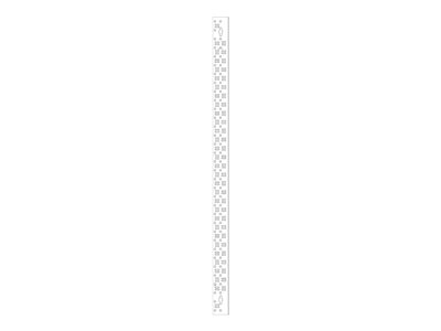 Great Lakes - Rack cable management bar (vertical)