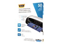 Fellowes 50-pack glossy clear 11.5 in x 9.02 in lamina