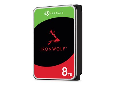 IronWolf ST8000VN002 - Hard drive - 8 TB - interna