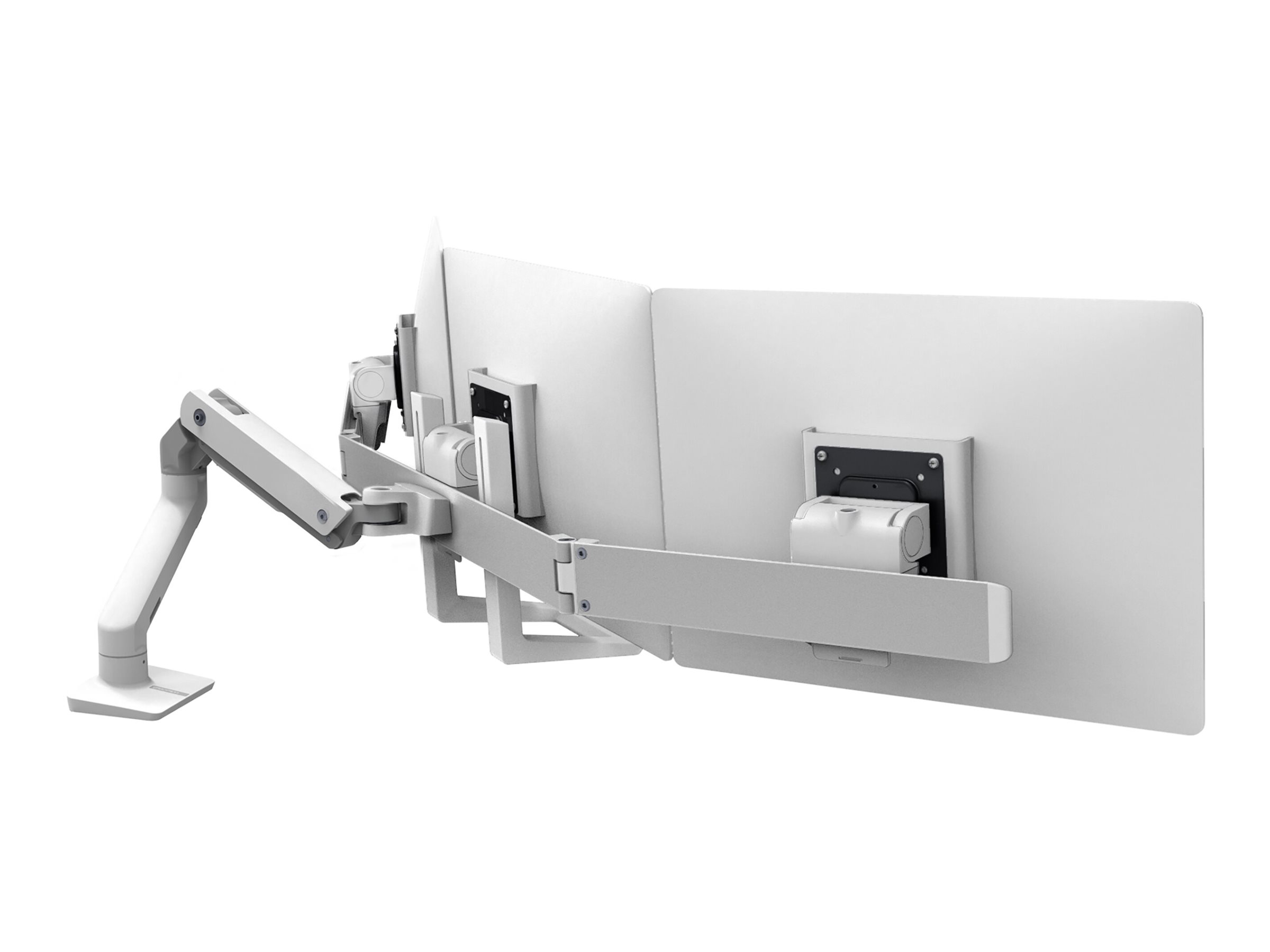 Ergotron HX mounting component for 3 LCD displays Product shot Top 79050