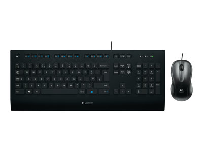 Logitech Corded K280e - Tastatur - USB (920-005216) | Atea eShop | Erhverv