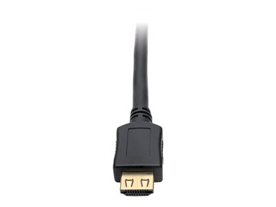 Eaton Tripp Lite Series High-Speed HDMI Cable, Gripping Connectors, 4K (M/M), Black, 10 ft. (3.05 m)
