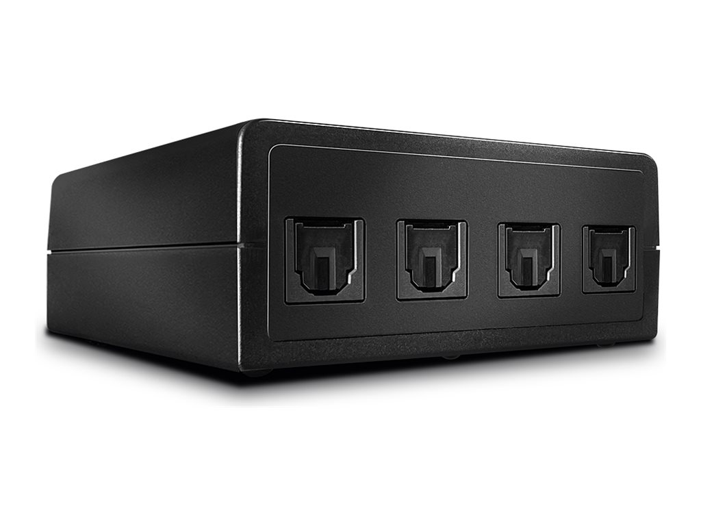 LINDY 4 Port Auto Optical Audio Switch