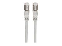 Intellinet Network Patch Cable, Cat6, 20m, Grey, Copper, S/FTP, LSOH / LSZH, PVC, RJ45, Gold Plated Contacts, Snagless, Boote