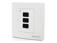 Da-Lite - Commutateur d'écran de projection - radio frequency single channel wall switch - montable sur mur 