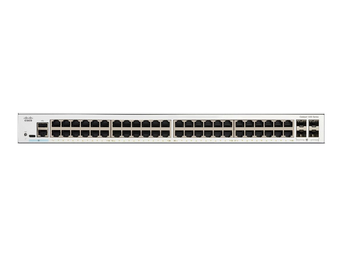 Cisco Catalyst 1200-48T-4G - přepínač - 48 porty - inteligentní - Lze montovat do rozvaděče – foto 2