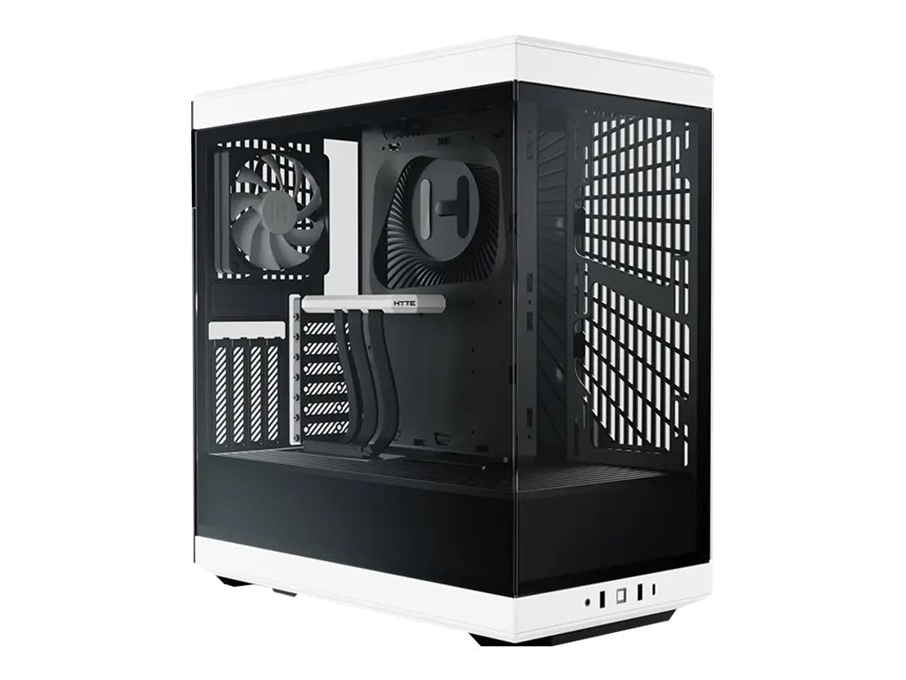 HYTE Y40 mid tower Product shot Left-angle 79600
