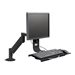 HAT Design Works 7509 Data Entry Monitor Arm and Keyboard Tray