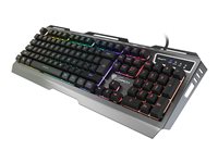 Genesis Rhod 420 RGB Tastatur Membran 6 zone RGB Kabling USA